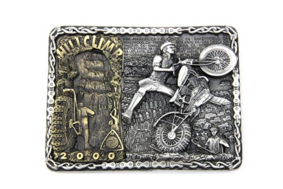 Hillclimber Belt Buckle for All Motorcycle Lovers! - image 1 of 4