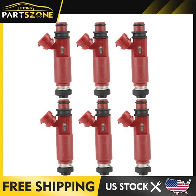 For Mitsubishi Montero 3.5L 2002 2001 6pcs Fuel Injectors MD357267 New - Изображение 1 из 4