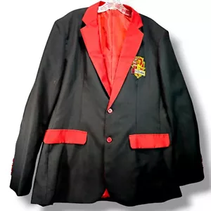 Harry Potter Gryffindor Kostüm Anzug Blazer Jacke Gr. Large lang schwarz rot - Bild 1 von 11