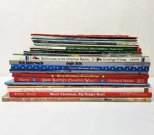 Kids Books About Christmas Lot of 25 Advent Holiday Stories Countdown Classroom - Bild 1 von 14