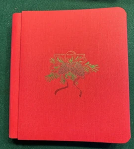 Creative Memories RED 8x10 Album w/30 white pages/60 sides~sticker & extra gifts - Picture 1 of 9