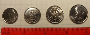 Ukraine set of 4 coins 1, 2, 5, 10 Hryvnia UNC - Picture 1 of 2