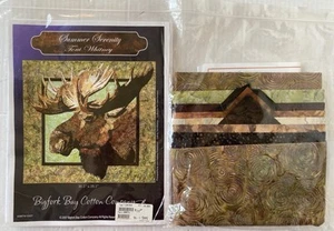 Bigfork Bay Cotton Co Quilt Pattern + FABRIC Moose Summer Serenity Toni Whitney - Picture 1 of 5