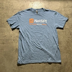 Mr Robot Netspi “ Hack Yourself “ Promotional Shirt Men’s Size XL Gray - Picture 1 of 6