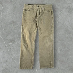 Pantalones de pana Levi's 502 para hombre 33x30 tostados gruesos patinador preppy informales rectos - Imagen 1 de 9