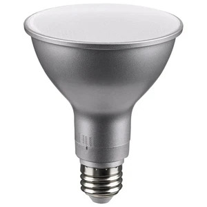 11 Watt PAR30LN LED - Medium Base - Silver Finish - CCT Selectable - 120 Volt - - Picture 1 of 6