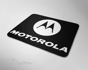 New Mouse Mad Motorola Logo Mouse Pad Costum Usa Made In Usa - Picture 1 of 2