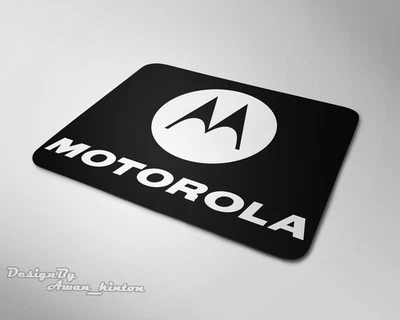New Mouse Mad Motorola Logo Mouse Pad Costum Usa Made In Usa - Image 1 of 2