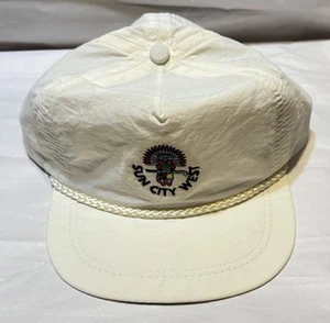 Vintage Indian Hills Country Club Nylon Rope Hat Kachina Tribal Patch - Picture 1 of 5
