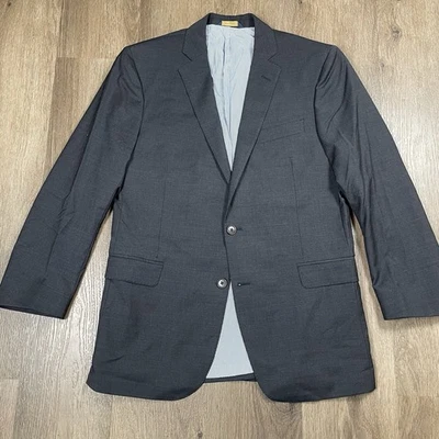 Blazer Brooks Brothers Explorer Regent Fit Para Hombre Talla 41R Gris Traje Abrigo Foto 1 de 4