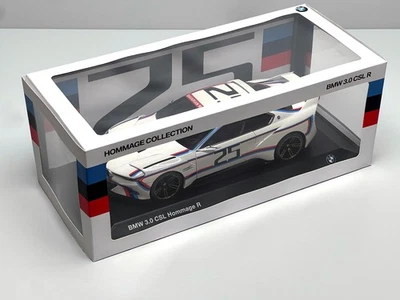 Norev 1/18 BMW 3.0 CSL Hommage R modelo fundido librea de carreras Foto 1 de 4