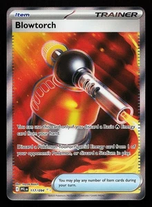 Tarjeta Pokémon Blowtorch 117/094 Arte Completo Llamas Fantasmales - Imagen 1 de 2