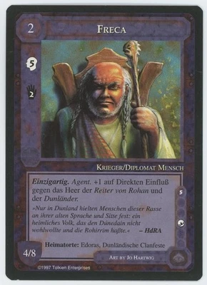 1996 Middle-Earth Dark Minions Freca - GERMAN PROMO - MINT & UNPLAYED - Image 1 of 2