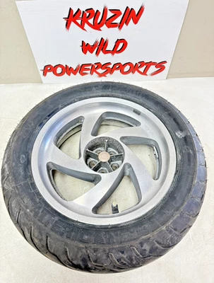 2002 Honda Goldwing GL1800 Rear Wheel Rim Tire 5 Spoke OEM 16x5 - Image 1 of 4