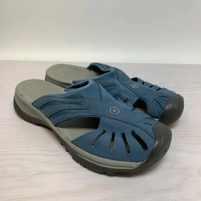 Sandalias Keen Rose Slide Zapato para Caminar Mujer Talla 10 Azul Foto 1 de 4