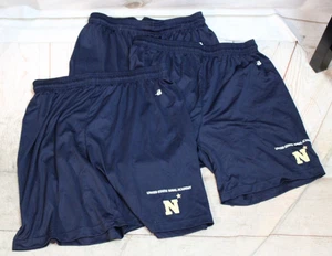 NEW ~ Badger Sport United States Naval Academy Shorts - LOT of 3 ~ Blue ~ Sz M - Picture 1 of 6