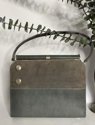 1960s A Life Stride Bolsa de Mão, Bolsa Vintage Anos 60, Bolsa Retrô, Rockabilly Mod - Imagem 1 de 4