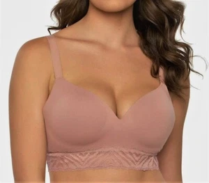 Paramour by Felina Altissima Wireless Convertible Bra Rose Tan 225085 - Picture 1 of 2