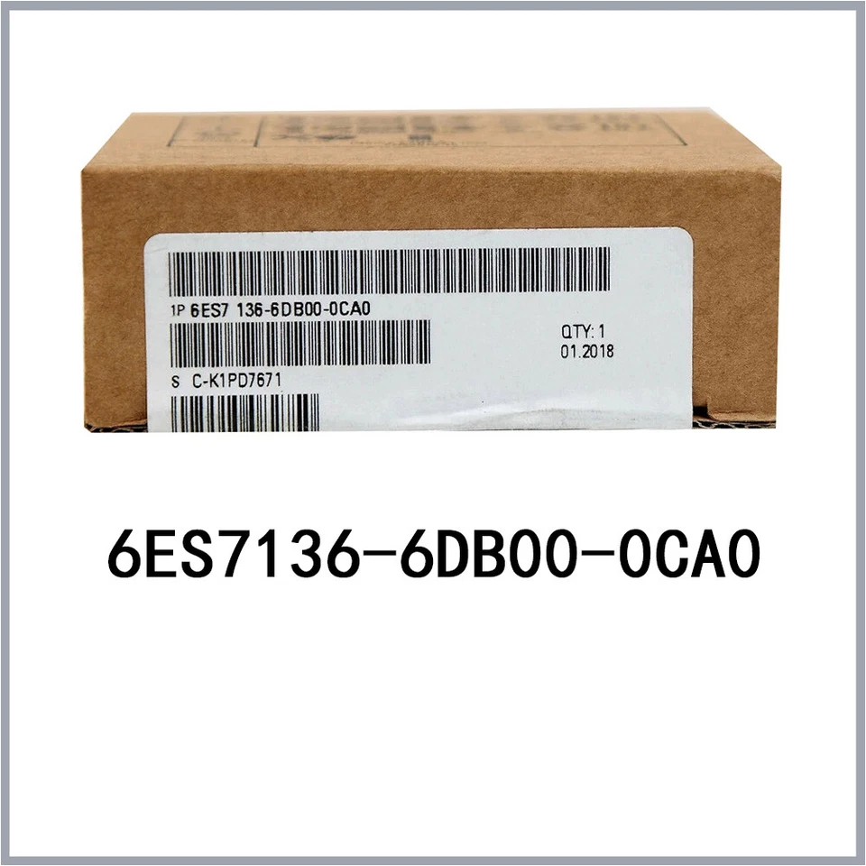 Módulo Siemens 1X 6ES7136-6DB00-0CA0 6ES7 136-6DB00-0CA0 SIMATIC DP Electronics Foto 1 de 4