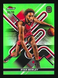 2022-23 TOPPS FINEST OTE OVERTIME ELITE RYAN BEWLEY #D/99 NEON GREEN REFRACTOR - Picture 1 of 3