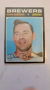 1971 TOPPS DAVE BALDWIN #48 EX/MT SPEDIZIONE COMBINATA - Foto 1 di 2