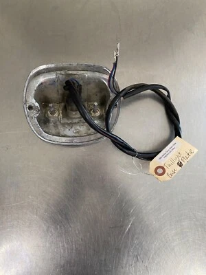 Harley Davidson Dyna Wide Glide 1998 FXDWG lámpara trasera luz placa base Foto 1 de 4