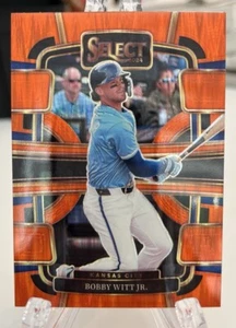 2024 Panini Select #84 Bobby Witt Jr. Orange Flash Prizms Kansas City Royals - Picture 1 of 2