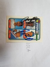 1992 Topps Jacob Brumfield Jeramy Burnitz Autographed Signed Baseball Card 