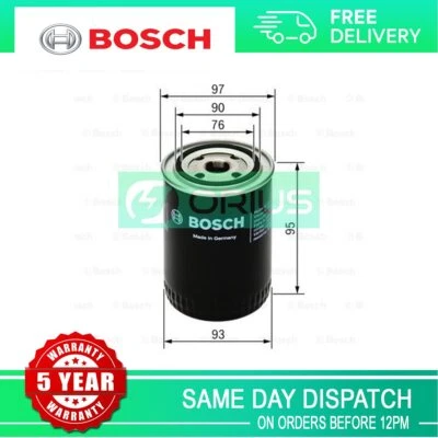 Se adapta a Ford Transit Connect Focus + Otros modelos Filtro de aceite Bosch Foto 1 de 4