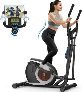 Crosstrainer für Home Gym, 16 Level Widerstand Magnetischer Ellipsentrainer, Ultr - Bild 1 von 8