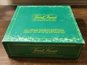 Trivial Pursuit All-Star Sports Edition Subsidiary Card Set - Picture 1 of 5