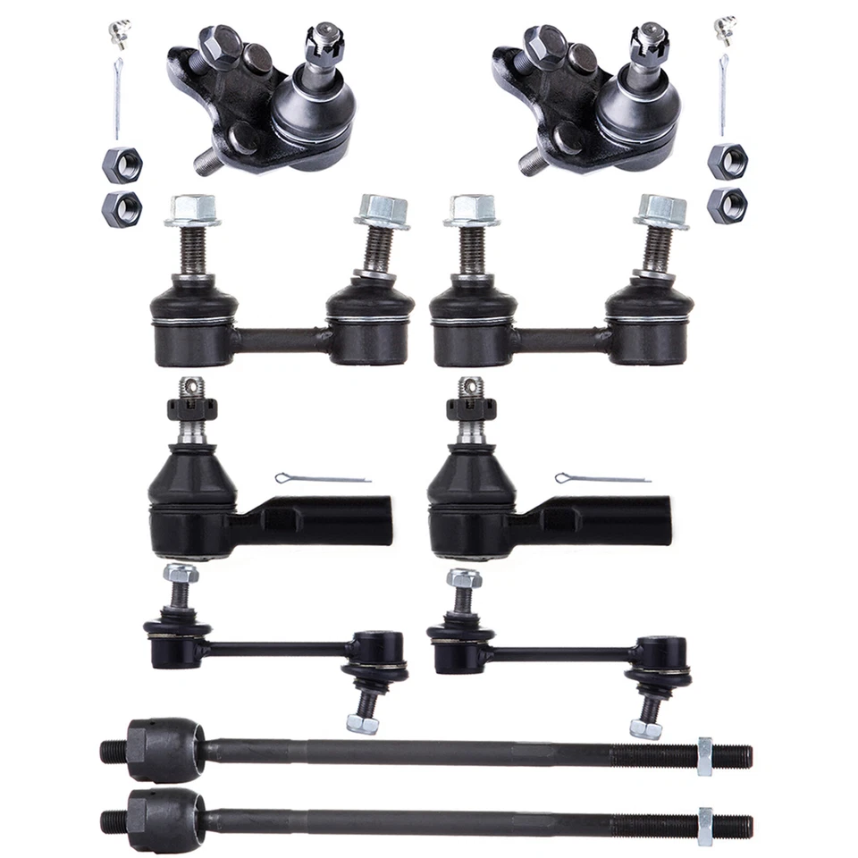 Barras estabilizadoras de rótulas con extremos de varilla de amarre delanteras de 10 piezas para Toyota Celica GT 1994-1999 Foto 1 de 1