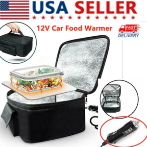 Caja de almuerzo portátil para calefacción de alimentos de 12 V bolsa calentadora con calefacción para camión coche mini horno - Imagen 1 de 9