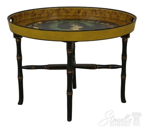 F57326EC: King Charles Spaniel Dog Painted Tray Top Table Cover