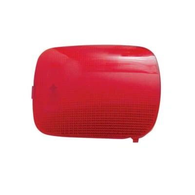 Red Rectangular Dome Light Lens For 2006+ Peterbilt 357/378/379/385/386/389 - Image 1 of 3