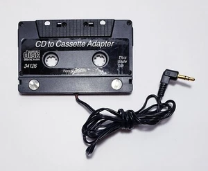 Retro Audio CD to Cassette Adapter 34126 Wired Tape TESTED - Picture 1 of 2