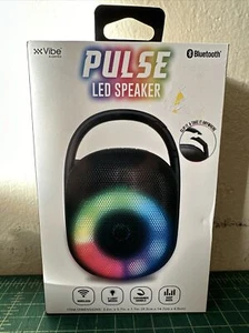 BRAND NEW bluetooth portable VIBE PULSE LED speaker deep base wireless compact - Picture 1 of 6