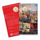 2019 Australia $1 Mutiny and Rebellion The Rum Rebellion Unc coin in card pack