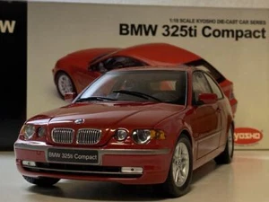Kyosho 1/18 BMW 325Ti Compact Red - Picture 1 of 10