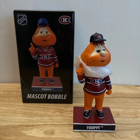 NHL Montreal Canadiens Youppi Mascot Bobblehead *LIMITED EDITION TO 2018* Cover