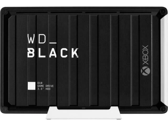 Western Digital 12TB 3.5" Game Drive for Xbox One - Black (WDBA5E0120HBKNESN)
