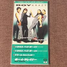 Sealed Promo BOY KRAZY Good Times With Bad Boys JAPAN 3" CD SINGLE PODP-1080