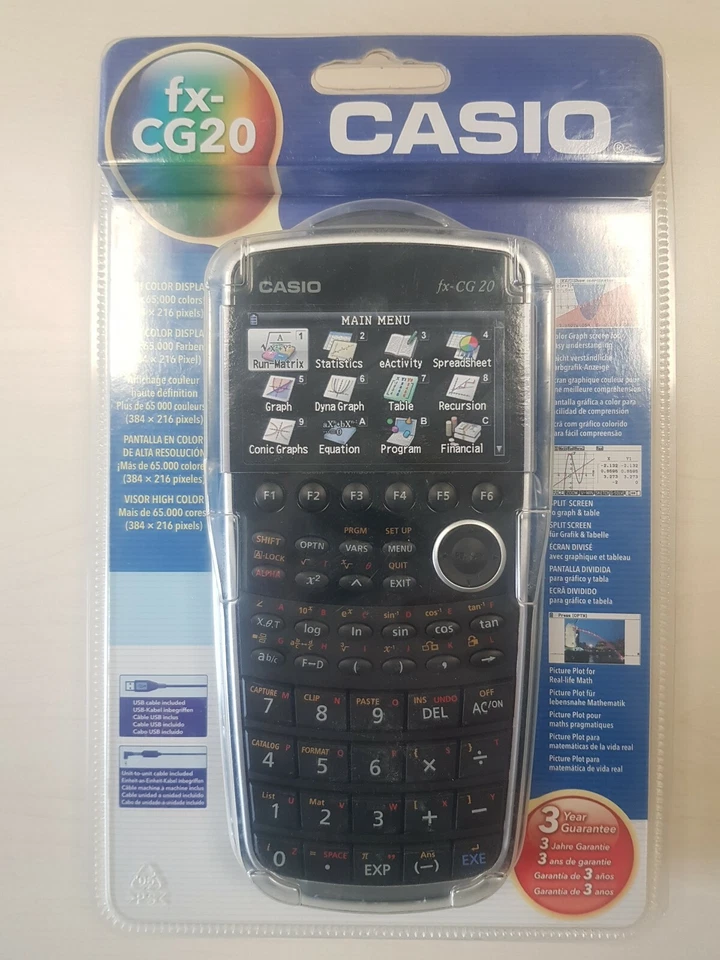 Calculatrice graphique Fx-cg20 Casio