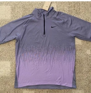 Nike Tour ADV 1/2 Zip Golf Top Dri-FIT FD5833-509 Daybreak Size Large - Picture 1 of 11