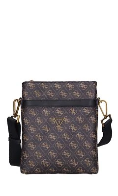 HMEVZLP3199 Borse a spalla o tracolla GUESS Uomo Nero BF0262_GUES - Imagen 1 de 3