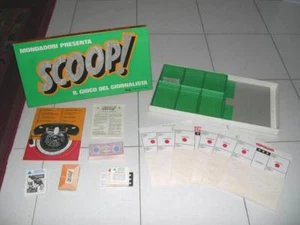 SCOOP Il gioco del giornalista – Editrice Giochi 1967 PERFETTO COMPLETO - Picture 1 of 1