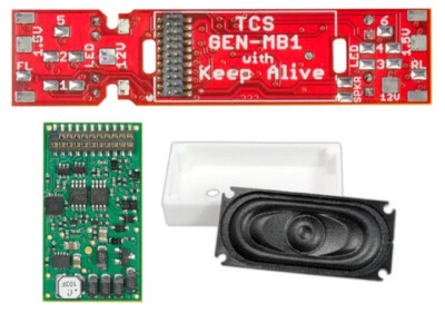 Train Control Systems TCS HO 1770 WDK-ATH-3 Athearn DCC WOWSound Conversion Kit - Image 1 of 3