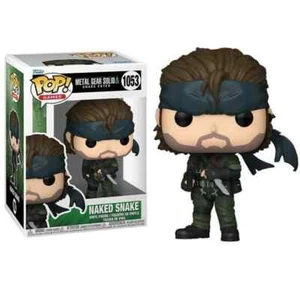 METAL GEAR SOLID SNAKE EATER NAKED SNAKE 3.75" POP GAMES FIGURA DE VINILO FUNKO 1053 - Imagen 1 de 3