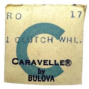 Caravelle RO CLUTCH WHEEL Watch Material Part No. 17 Citizen 0150 VTG NOS - Picture 1 of 1