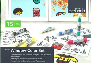 Window-Color-Set - 15 teilig - Neu & OVP v .Crelando - Bild 1 von 1